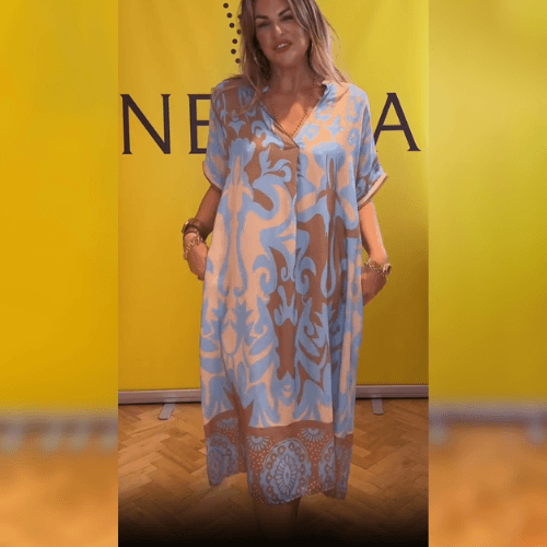 Evelina™ - Elegant floral dress
