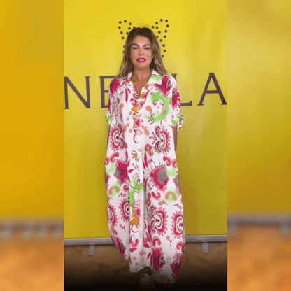 Zarela™ - Elegant floral dress