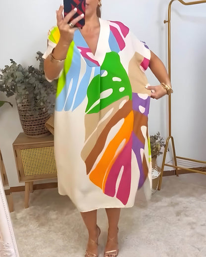 Rosaline™ - Colored casual dress