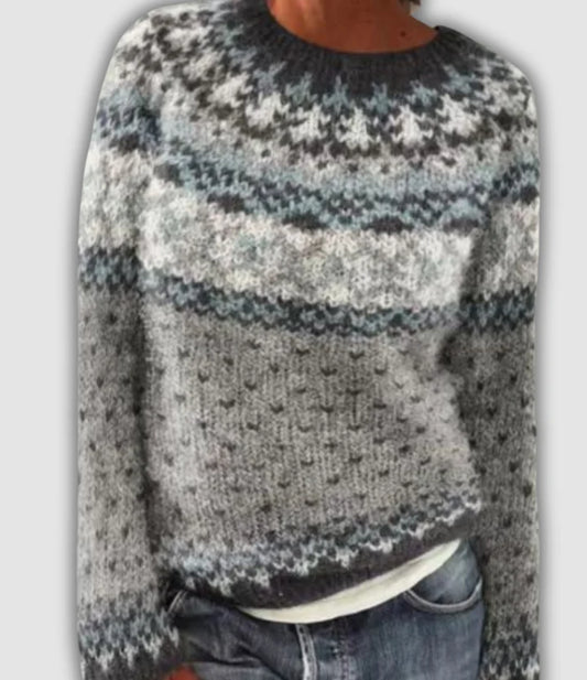 Evelyn -  Retro Pullover