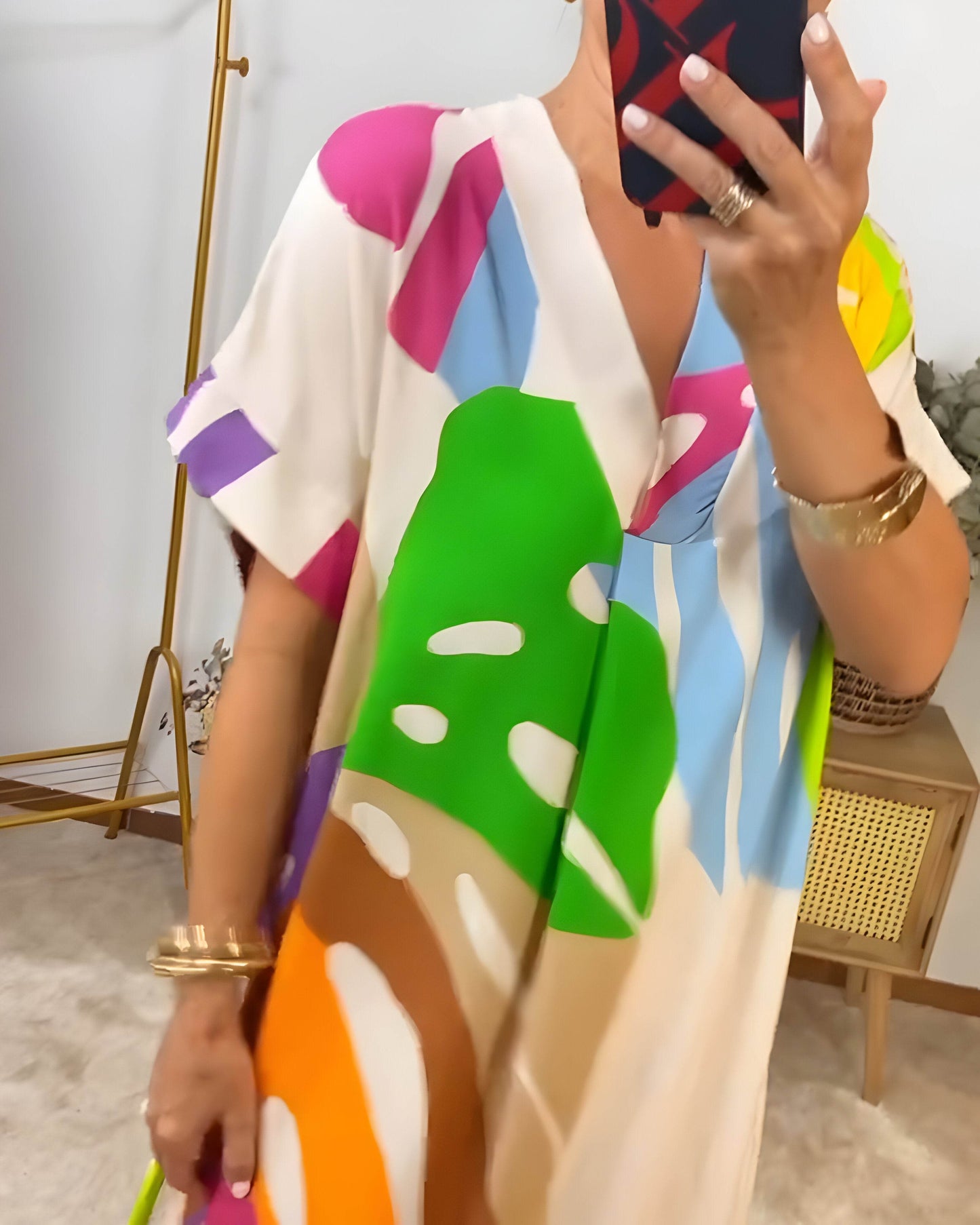 Rosaline™ - Colored casual dress