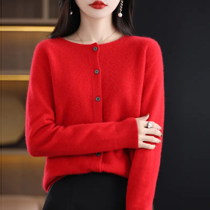 Anna | Merino Wool Cardigan