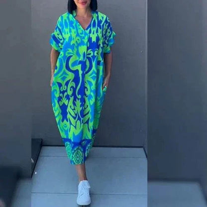 Elena™ - Elegant floral dress